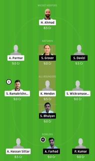 PCC vs PRB Dream11 Team Prediction